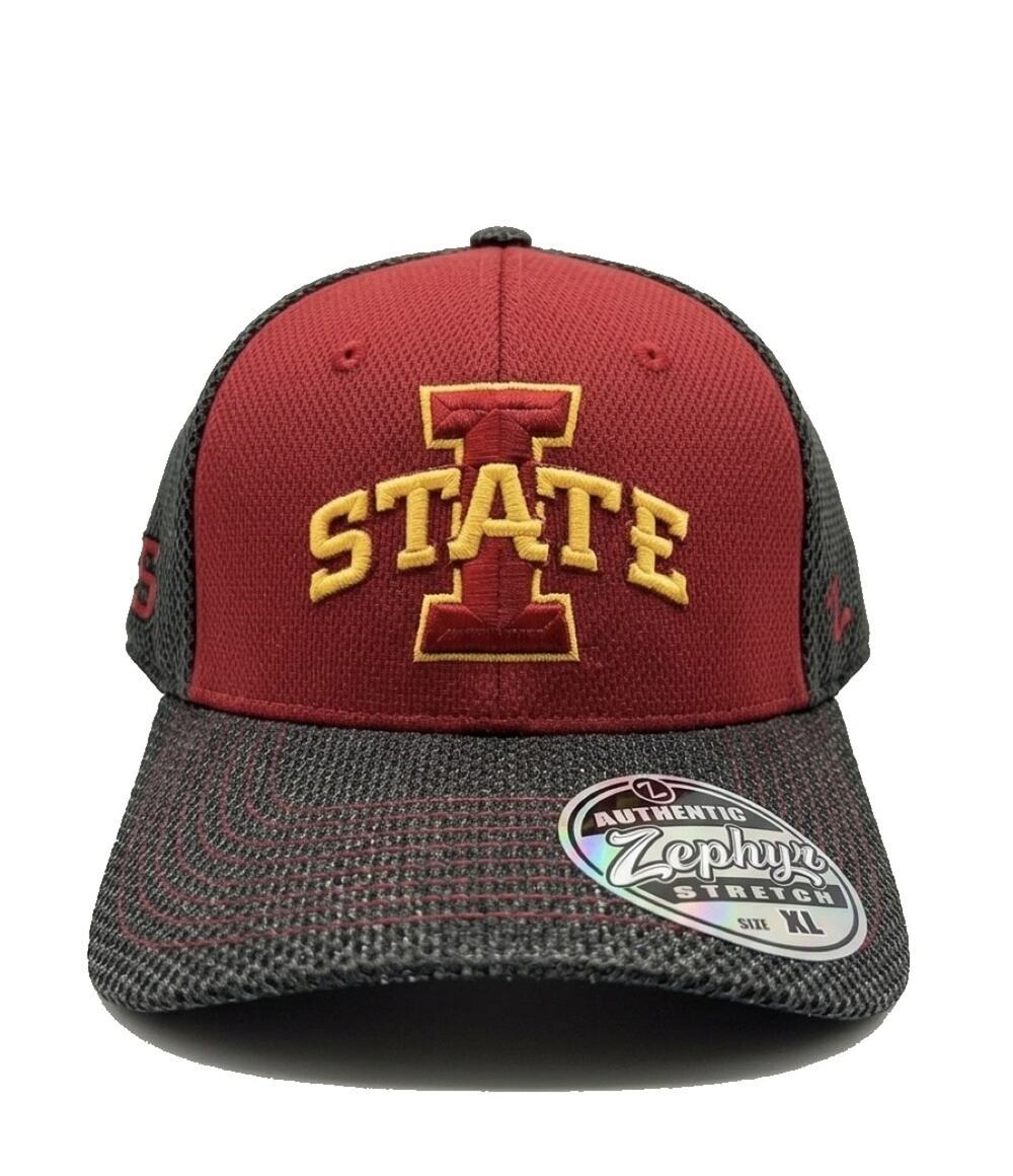 Men's Iowa State Cyclones NCAA Zephyr Stretch Fit Hat - XL
